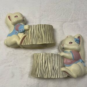 Vintage‎ Bunny Wall Decor